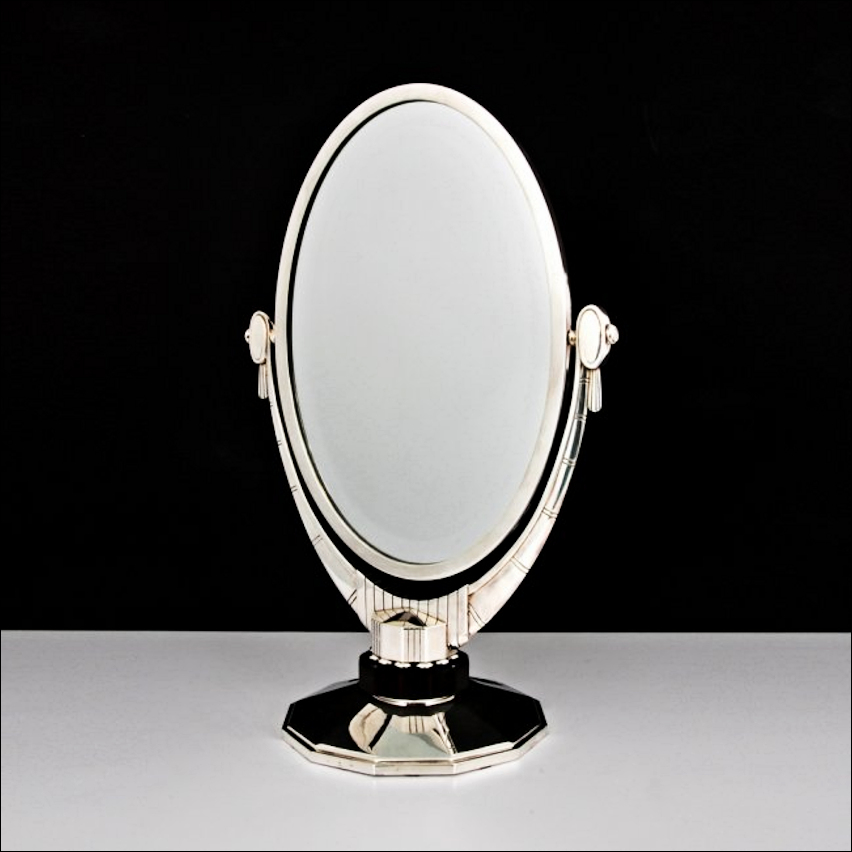 Ribbehege & Azevedo - What's New - AN ART DECO VANITY MIRROR A